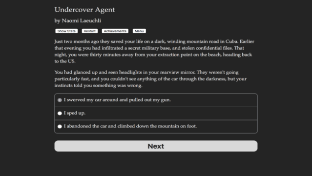 Undercover Agent Gameplay Screenshot