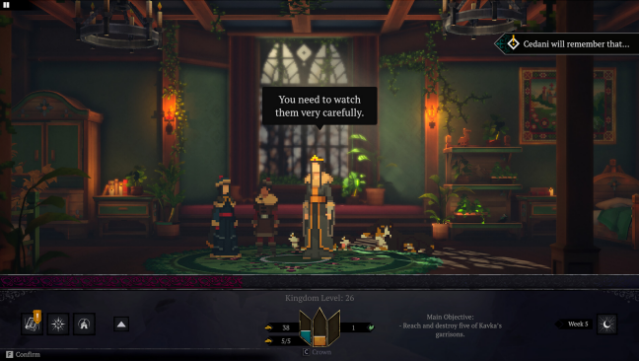 Yes, Your Grace : Snowfall Gameplay Screenshot